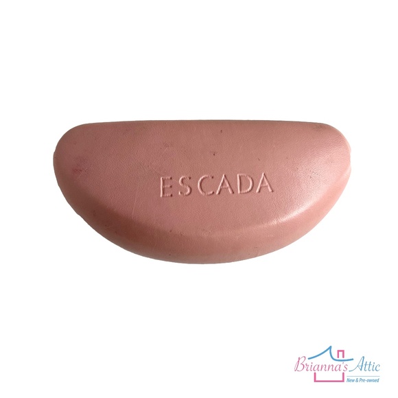 Escada Authentic Clamshell Hard Sunglass Case Large Size Pink - Picture 1 of 5